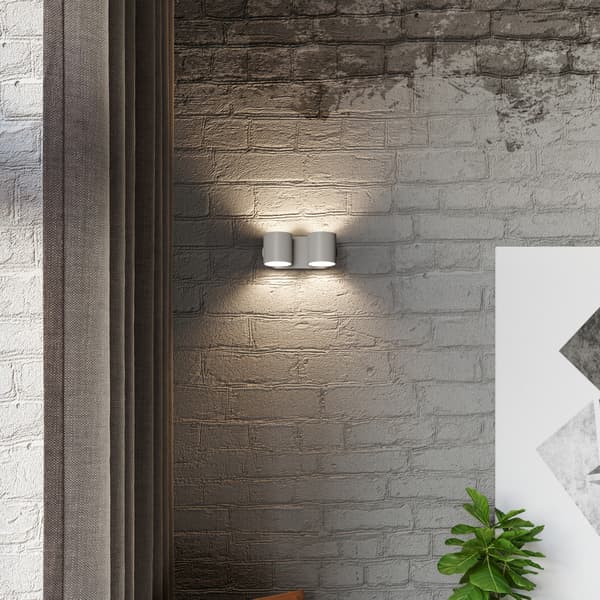 Vägglampa ORBIS 2 grå Grey