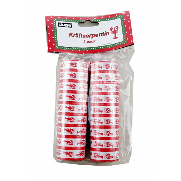 Serpentin Kräfta Kräftskiva 2-pack Multicolor