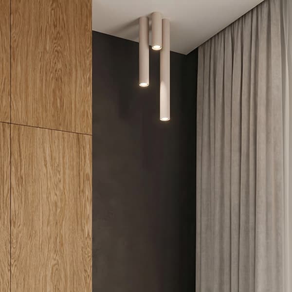 Taklampa LAGOS 10 beige Beige