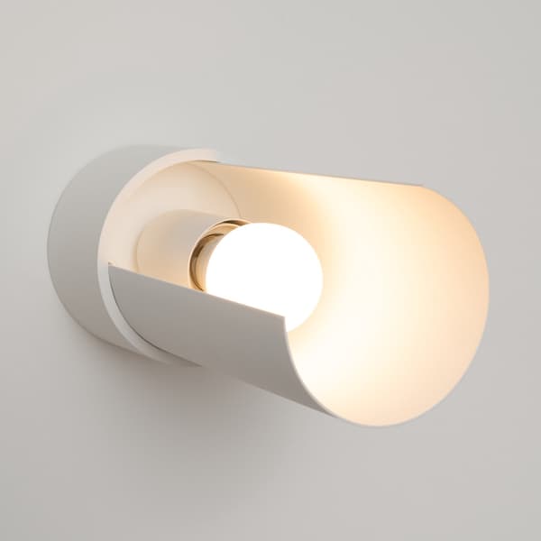 Vägglampa FLASH vit White