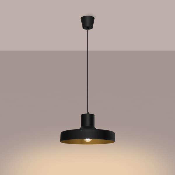 Pendellampa BILO svart Black