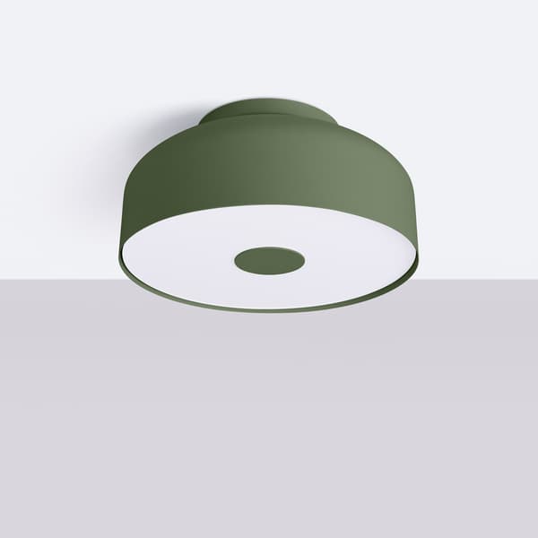 Taklampa OMIQ olivgrön Green