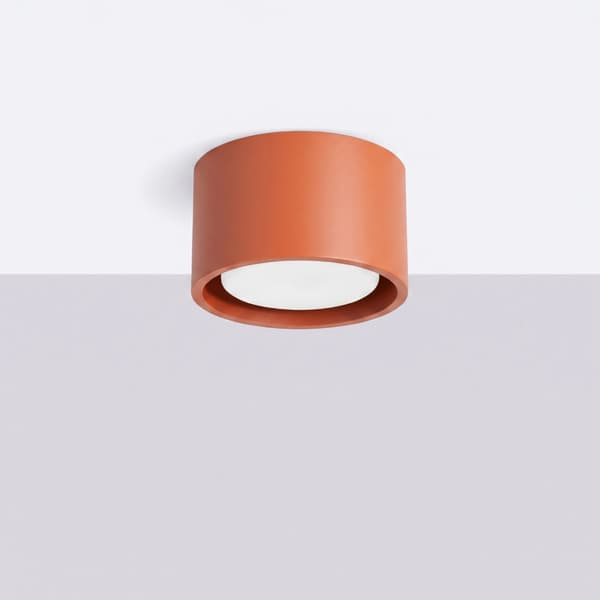Taklampa MODO 1 röd ockra Gx53 Red