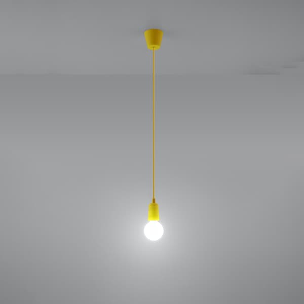 Pendel lampa DIEGO 1 gul Yellow