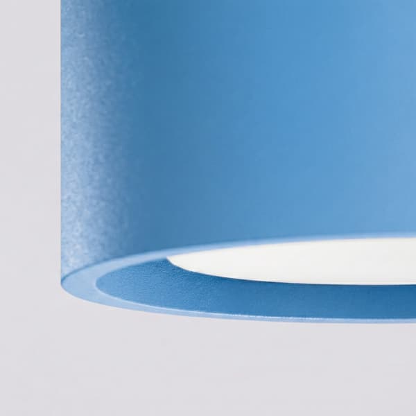 Taklampa MODO 3 azurblå Gx53 Light blue