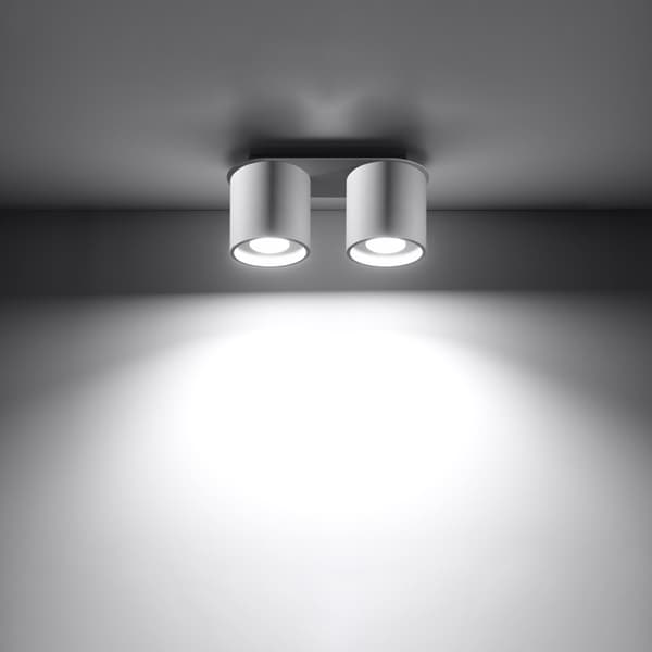 Taklampa ORBIS 2 vit White