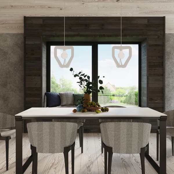Pendel lampa TRES vit White