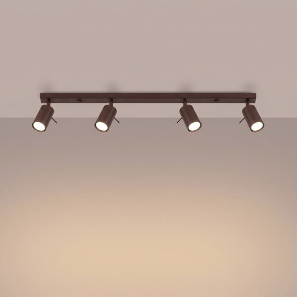 Taklampa RING 4L brun Brown