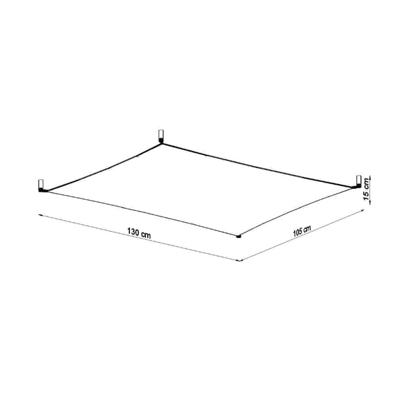 Taklampa LUNA 3 vit White