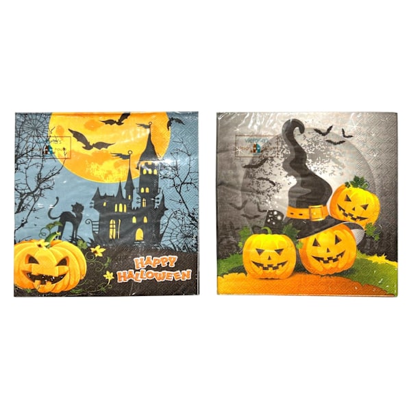 Servett Halloween 2-pack Multicolor