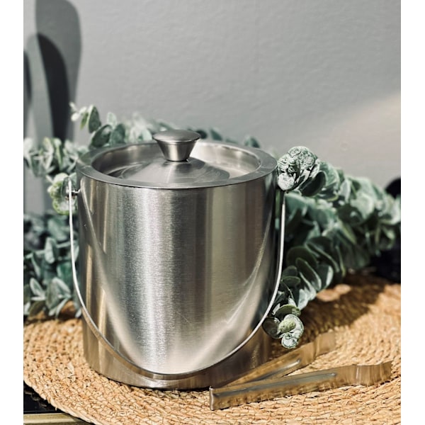 Ishink med tång Presentförpackning Silver