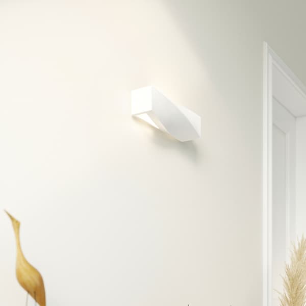 Vägglampa i keramik SIGMA MINI White