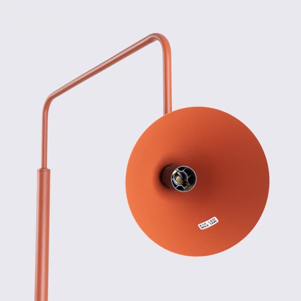 Golvlampa NOX röd ockra Red