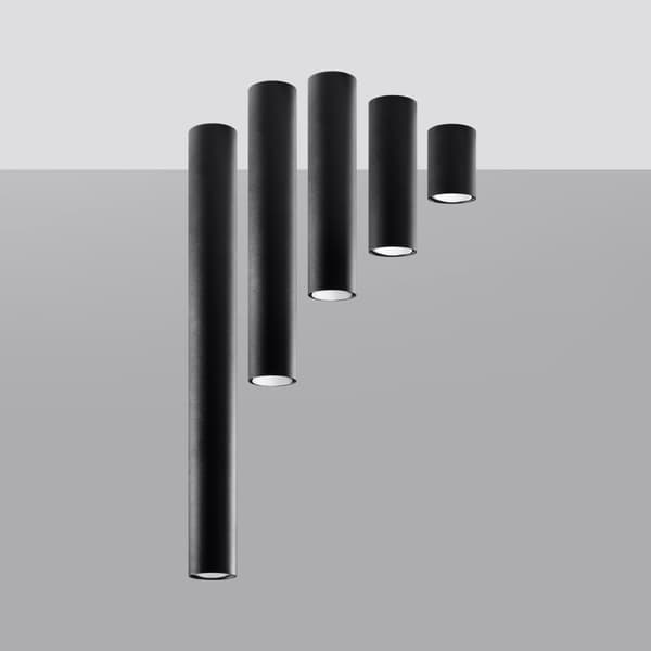Taklampa LAGOS 10 svart Black