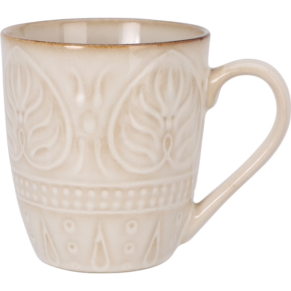 Mugg Vit Keramik 39 cl 4-pack White Vit