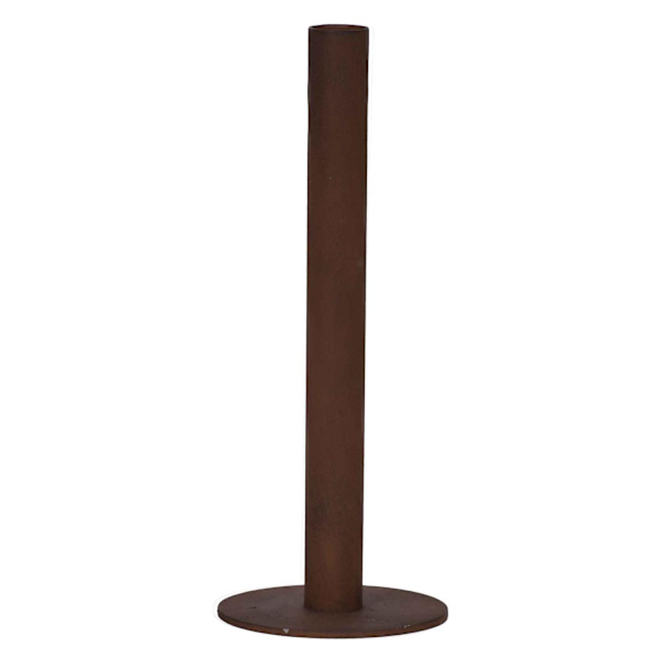 Ljusstake Smide Rost 25 cm Brun