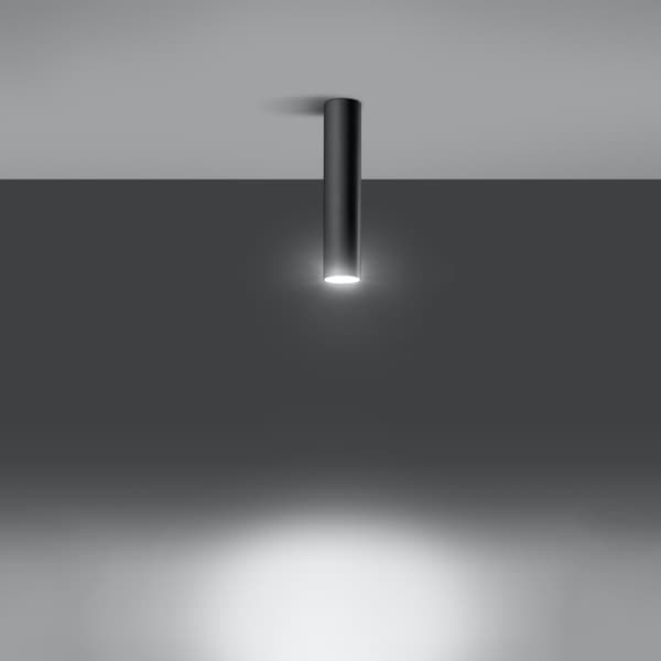Taklampa LAGOS 30 svart Black