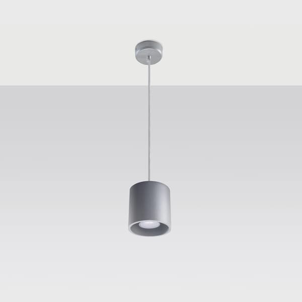 Pendel lampa ORBIS 1 grå Grey