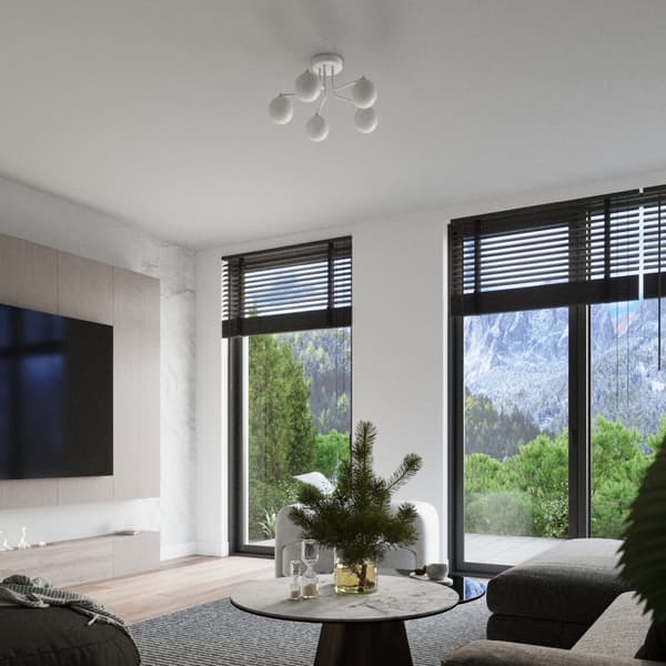 Ljuskrona ASTRAL 3 vit White