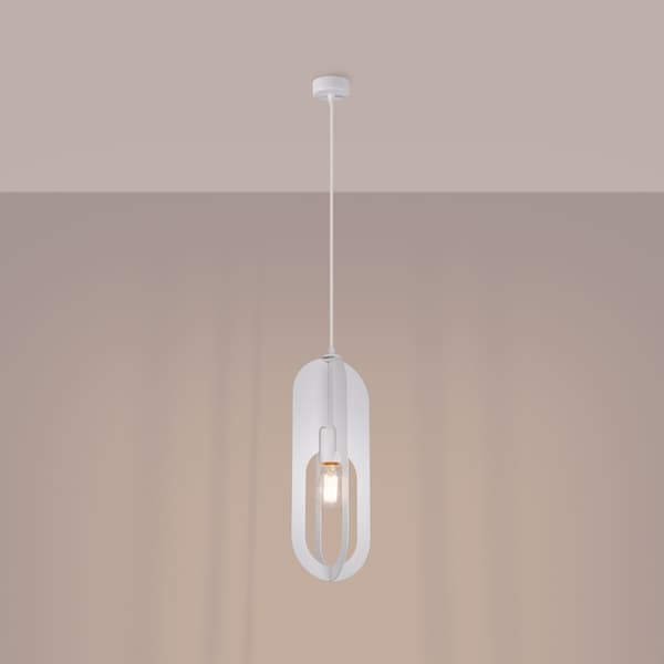 Pendellampa NICUS 1 vit White