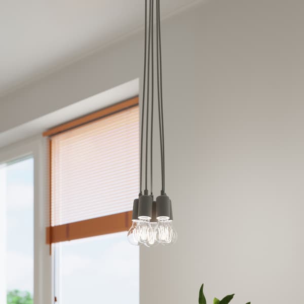 Pendel lampa DIEGO 3 grå Grey