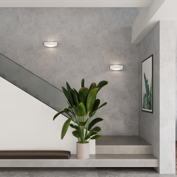 Vägglampa TONI vit White