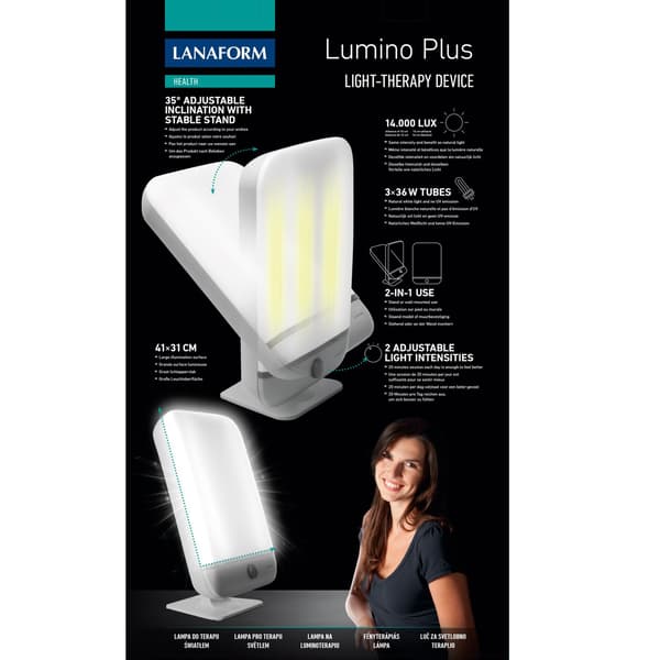 Ljusterapilampa Lumino Plus Vit