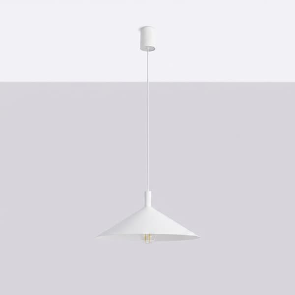 Pendellampa NOX 40 vit White