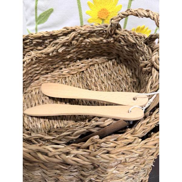 Smörkniv Bok 2-pack 19 cm Brown
