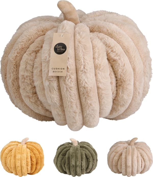 Pumpa Beige Textil 32 cm Beige