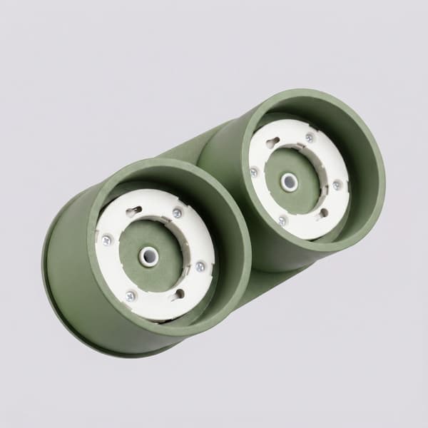 Taklampa MODO 2 olivgrön Gx53 Green