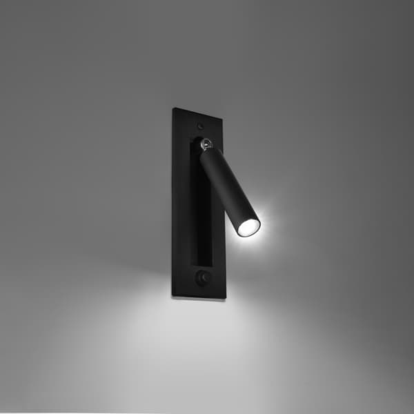 Vägglampa ENIF svart Black