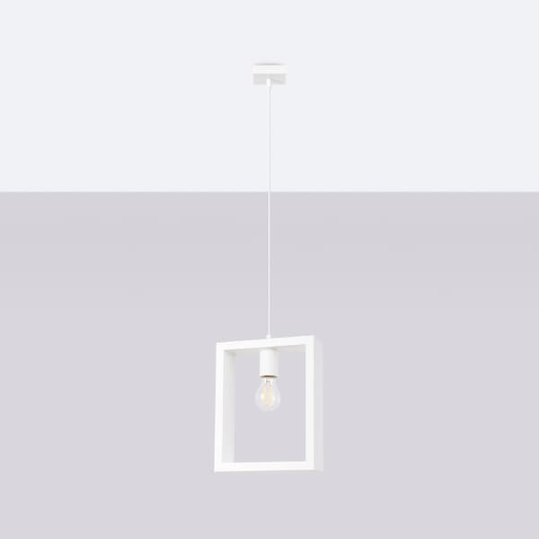 Pendellampa ARIES vit White