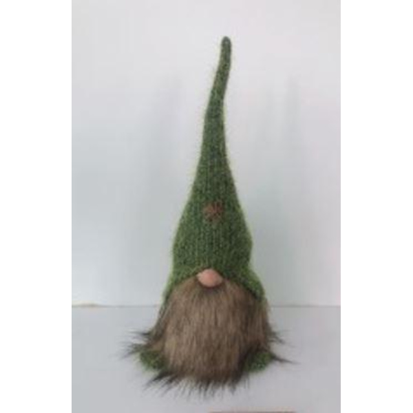 Tomte Textil Grön 42 cm Grön