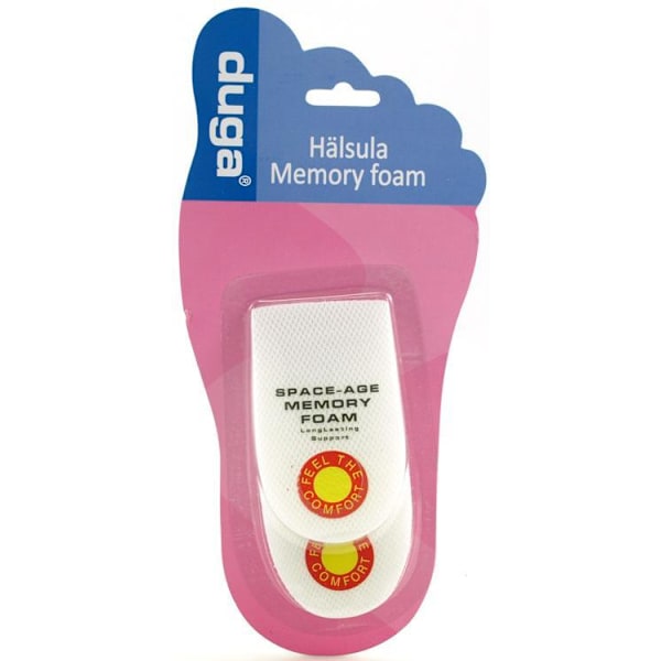 Sula Memory Foam för häl hälkopp hälinlägg skoinlägg hälsula MultiColor one size