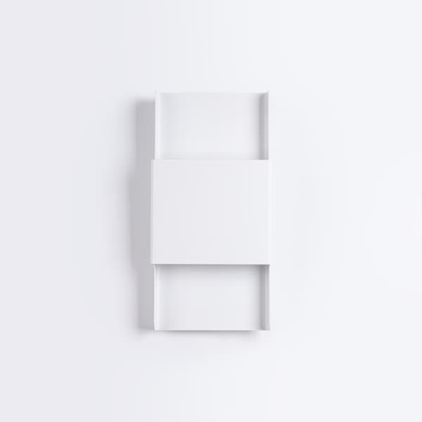 Vägglampa DURLIN vit White