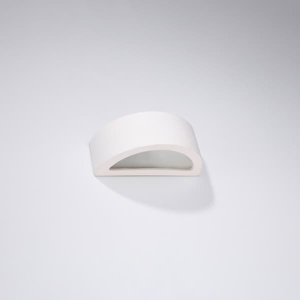 Vägglampa keramik ATENA 30 White