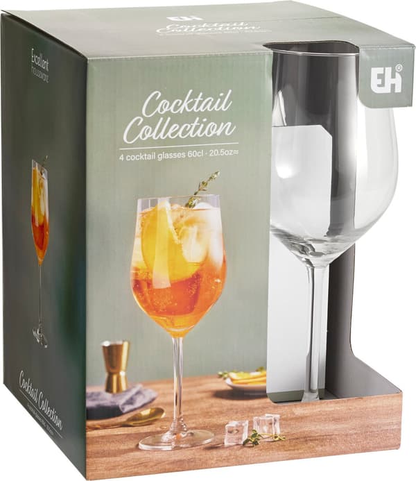 Cocktailglas Cocktail Drink 4-pack 60 cl Transparent