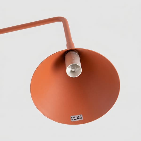 Bordslampa NOX röd ockra Red