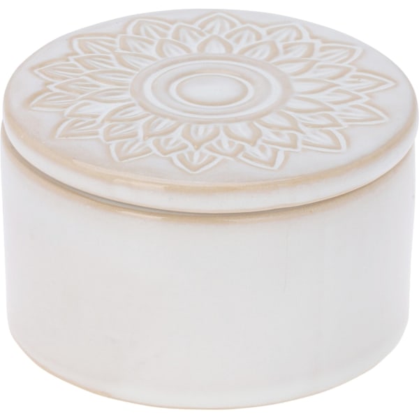 Doftljus med lock Vanilla White Vanilla
