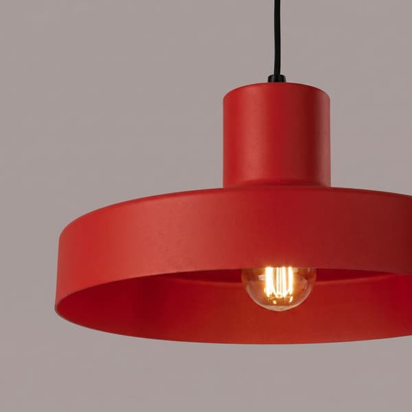Pendellampa BILO röd Red