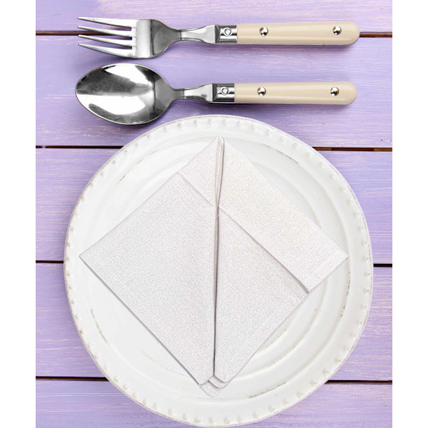 Tygservett Servett Grå 40x40 cm 4-pack Grey