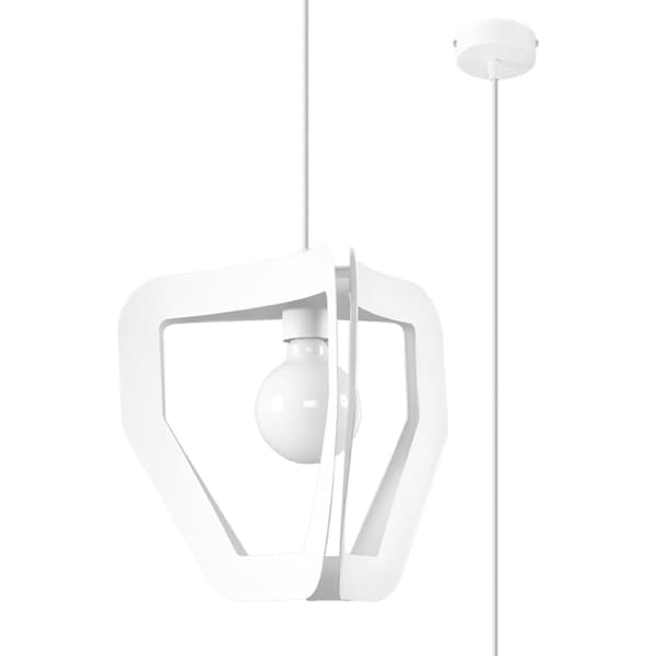 Pendel lampa TRES vit Vit