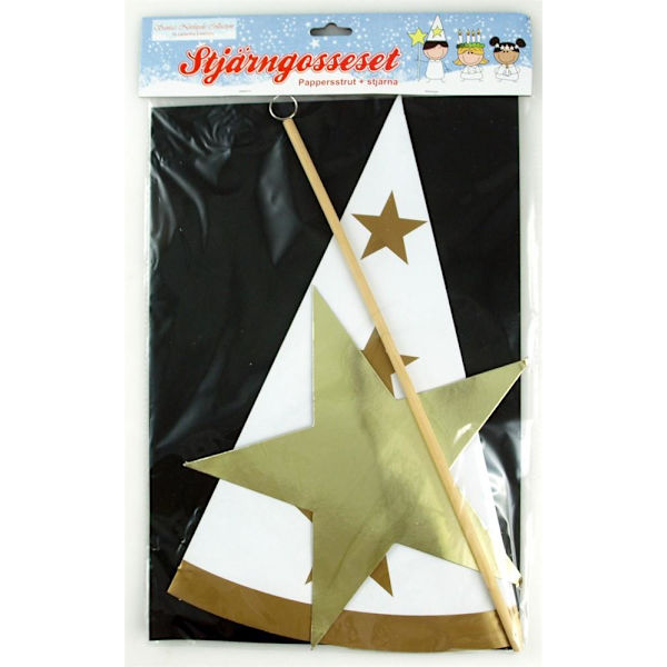Stjärngosse Set Papp White