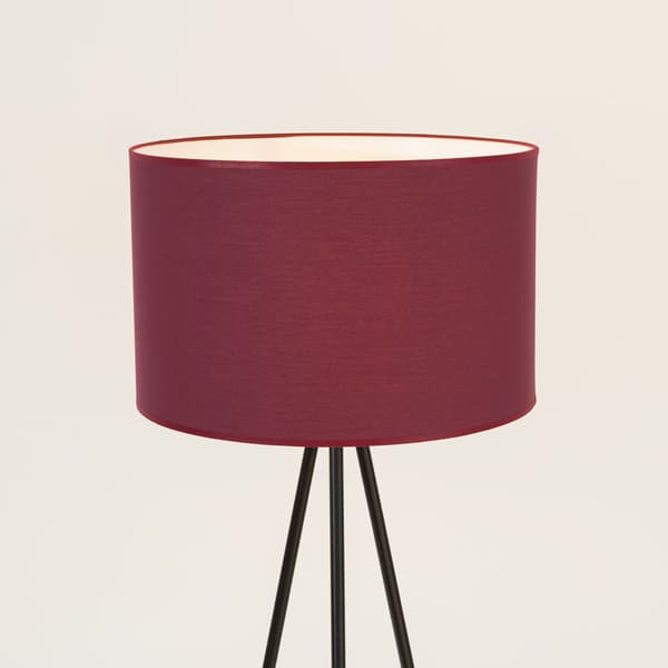 Golvlampa NEVIA vinröd Multicolor