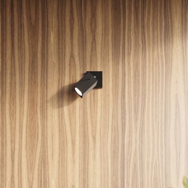 Taklampa MERIDA 2 svart Black