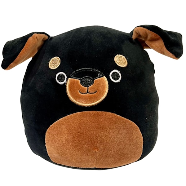 Hund Mjukis Kramis Supermjuk 20 cm Svart