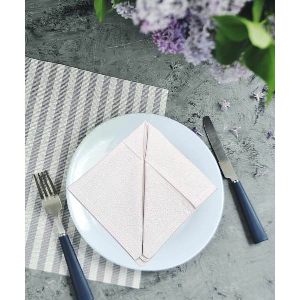 Tygservett Servett Grå 40x40 cm 4-pack Grey