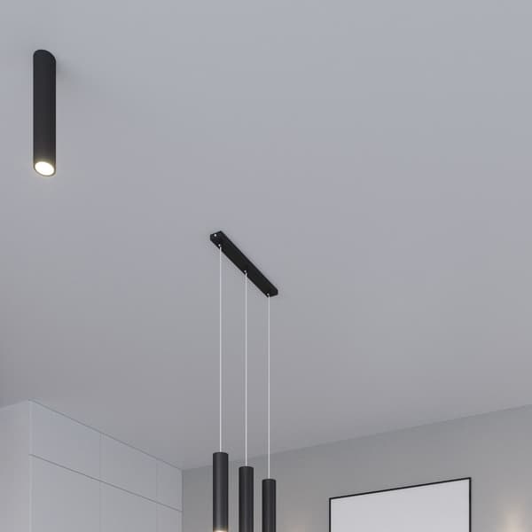 Pendel lampa LAGOS 1 svart Black