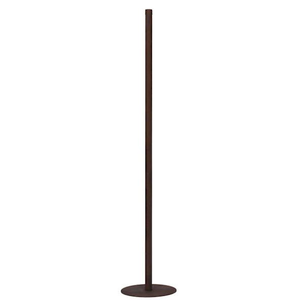 Ljusstake Golv Smide Rost 100 cm Brun